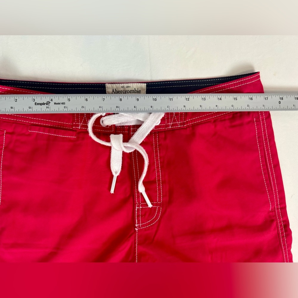 Abercrombie & Fitch‎ Men’s Board shorts Pink Size Med - Picture 8 of 8